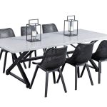 Capri 2.8m GRC Table  Segals Outdoor Furniture