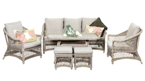 Hampton Dining Sofa Set | Segals Outdoor Furniture